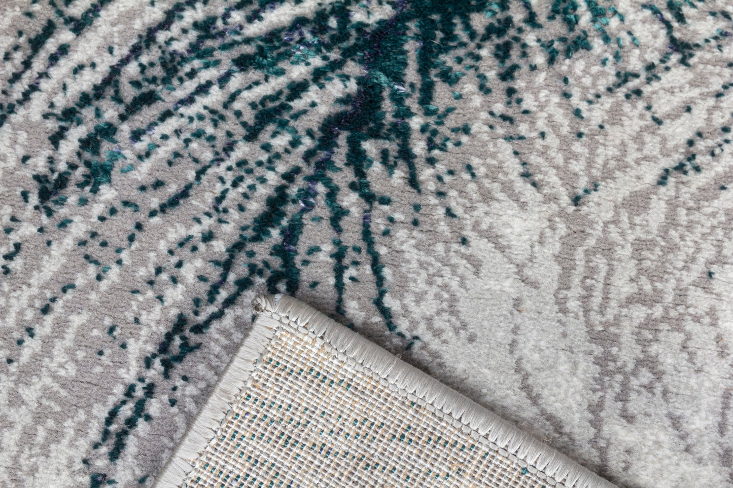 Boutique Rug Range - Plumes - Blue & Green