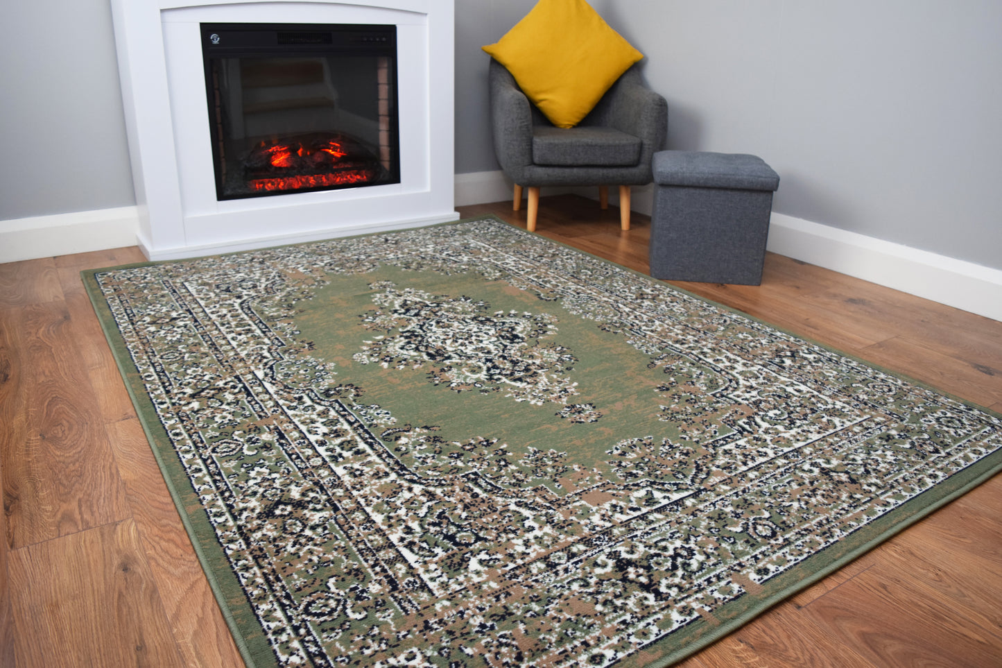 Luna Range -Medallion Design - Green