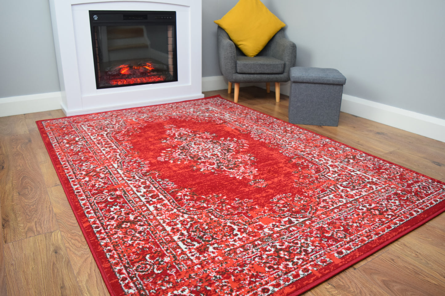 Luna Range -Medallion Design - Red