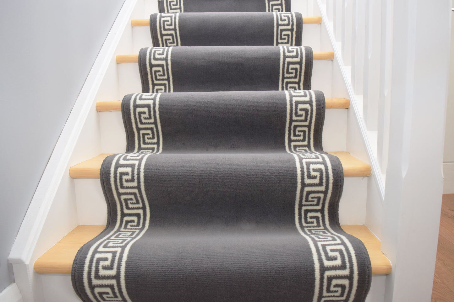 Made To Measure Luna Greek Key - Grey