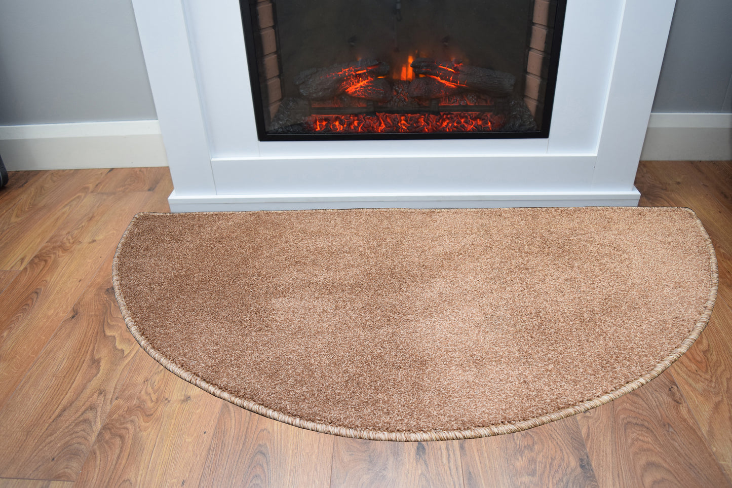 Half Moon - Plain Design - Light Brown