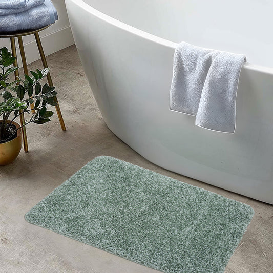 Husky Non Slip Rug - Glade Green