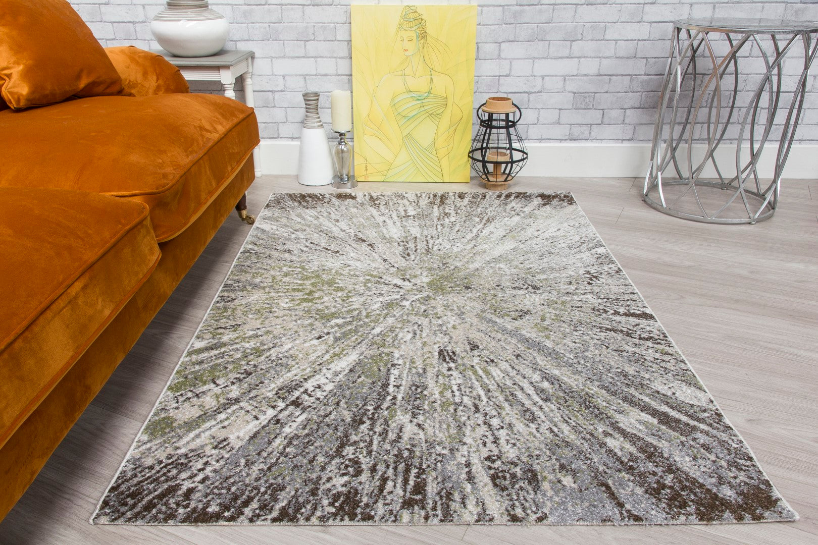 Sarina Rug Stellar - Green – SuperRugStore