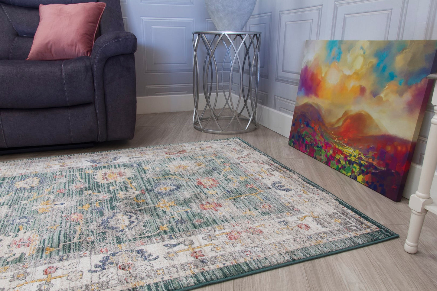 Vesta Rug - Pine Green
