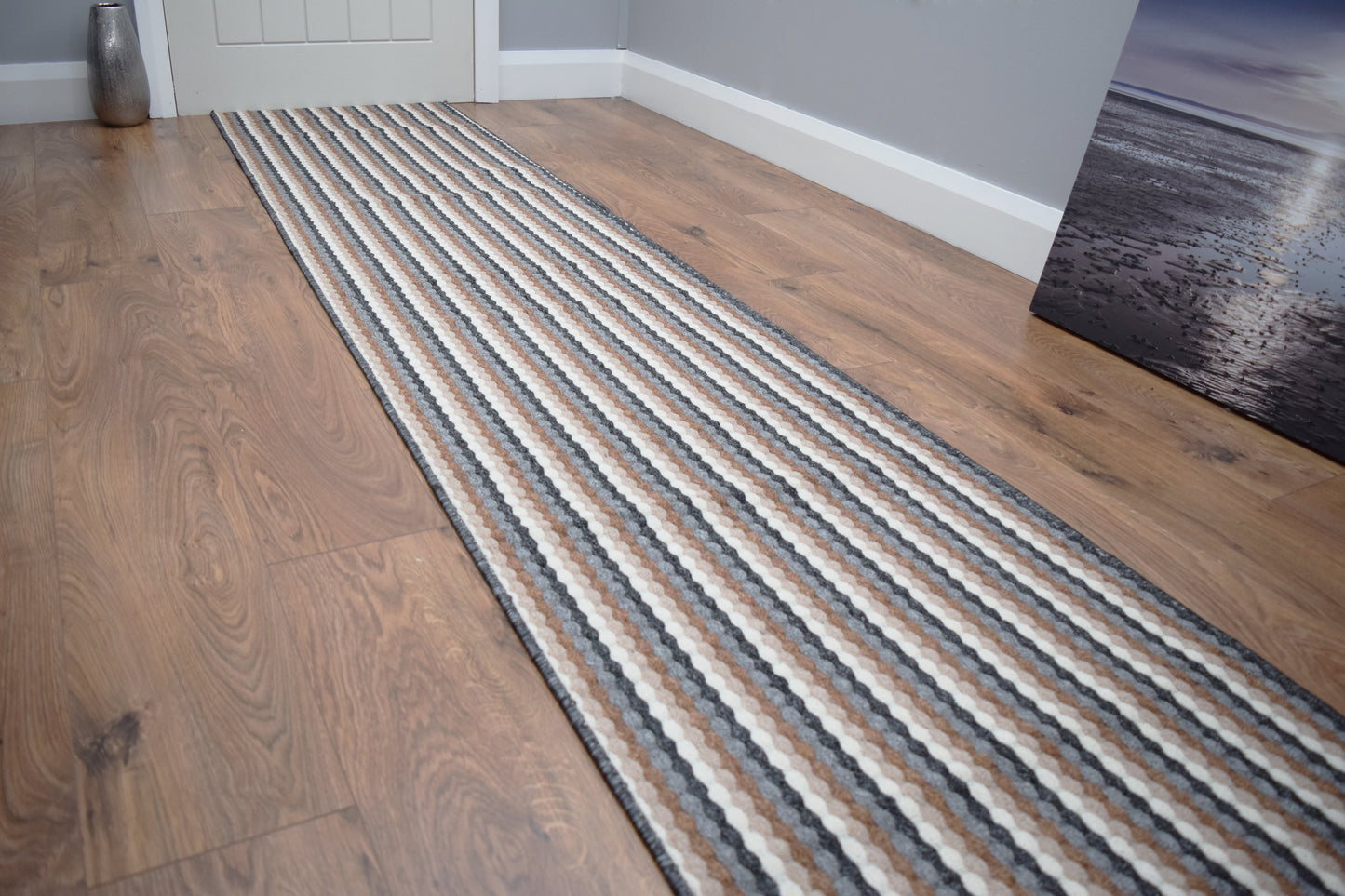 Made To Measure Moscow Runner - Grey & Brown
