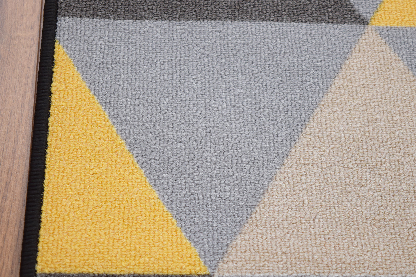 Made To Measure Riviera Triangle - Grey & Ochre