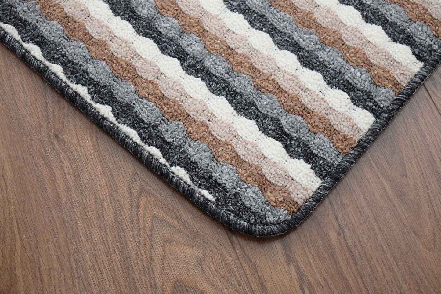 Moscow Mats & Runners - Grey & Brown