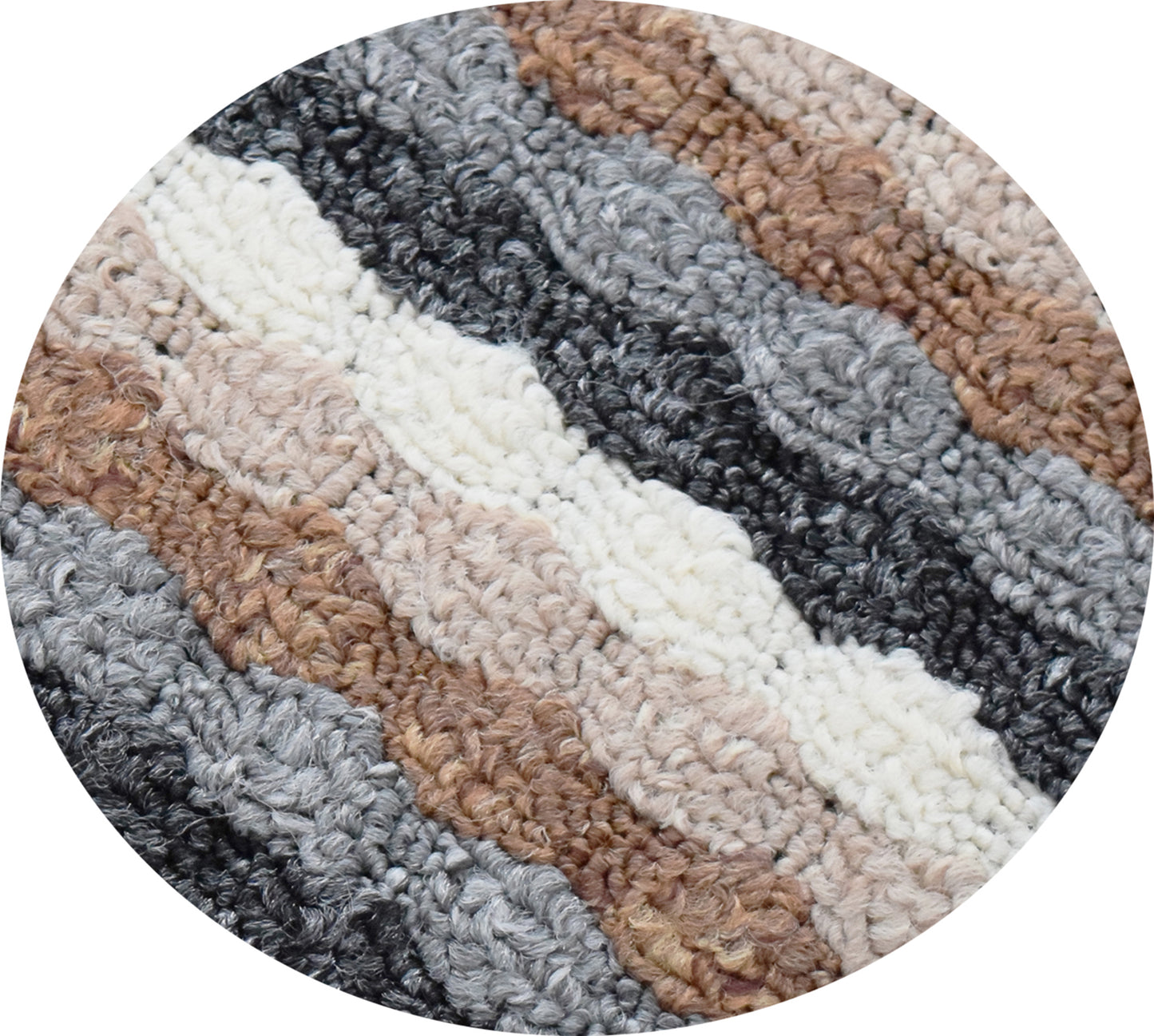 Moscow Mats & Runners - Grey & Brown
