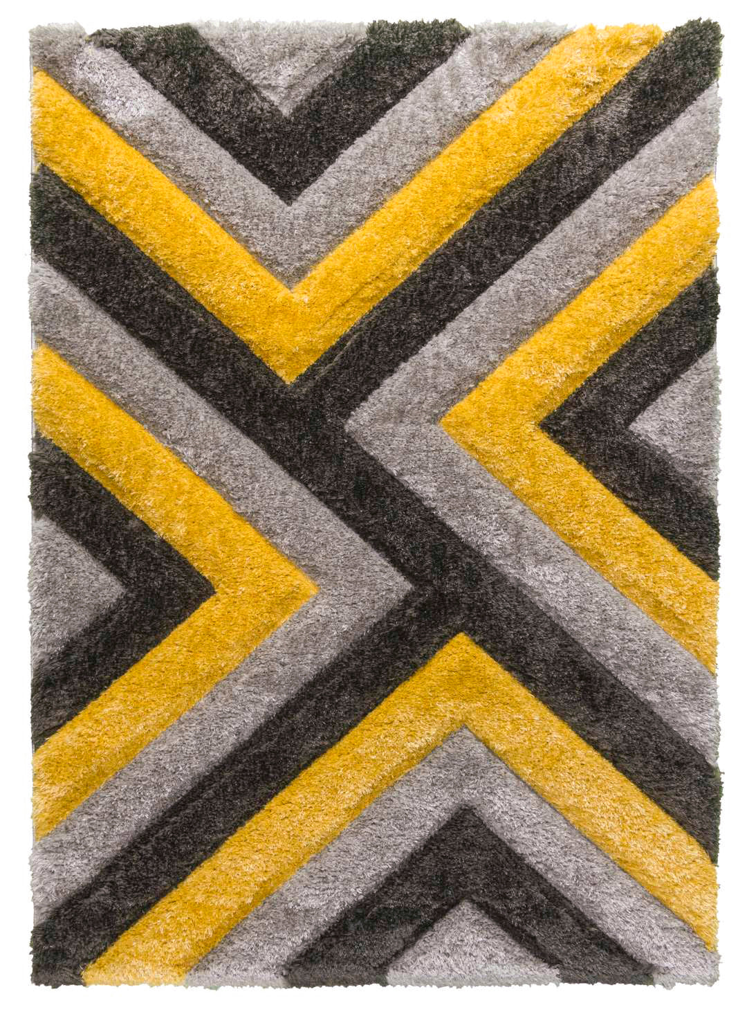 Luxus Cascade Rug - Yellow