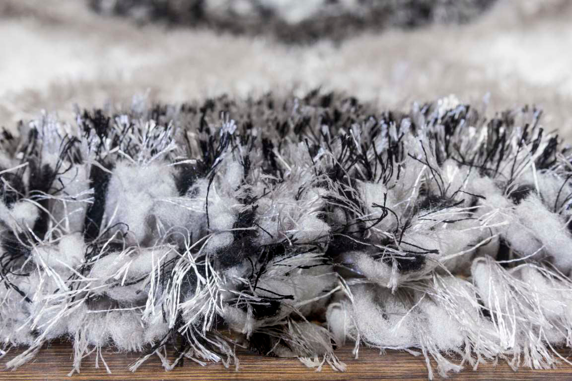 Luxus Tear Drop Rug - Grey