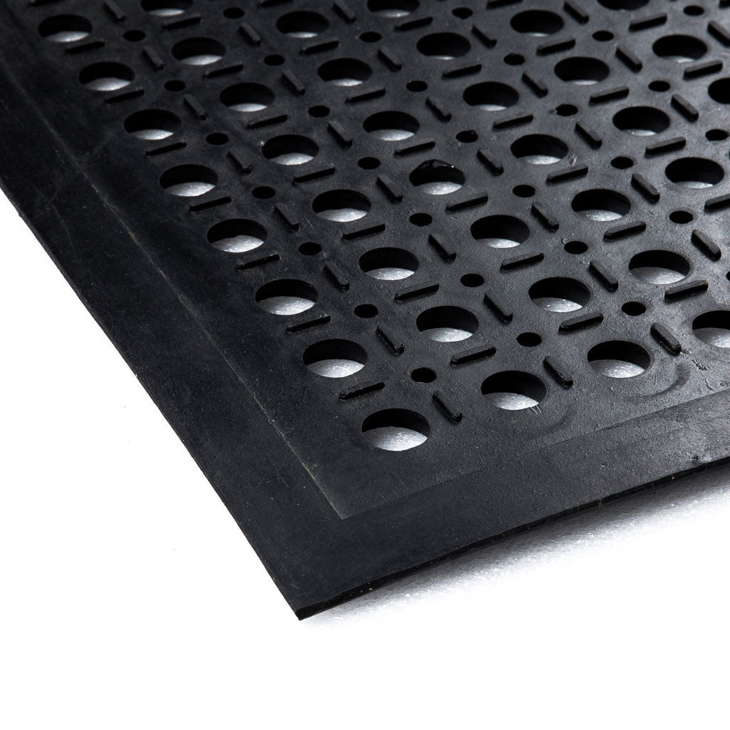Rubber Indoor & Outdoor Mat - Rings