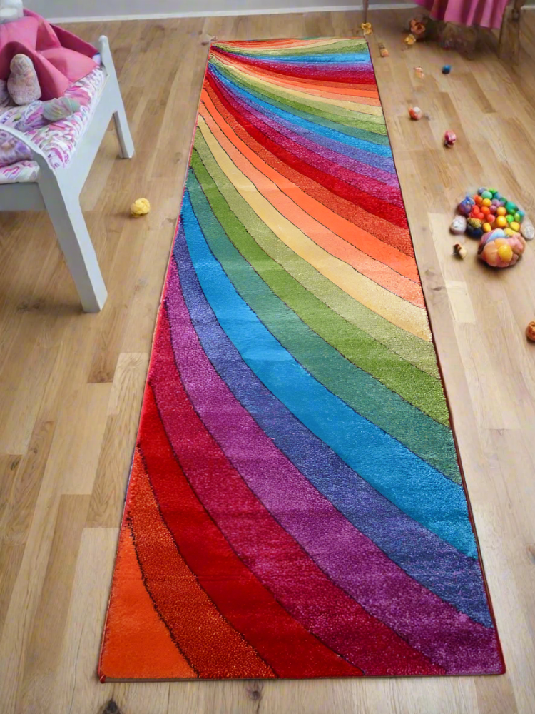 Rainbow Rocks Rug Candy Range - Rainbow – SuperRugStore