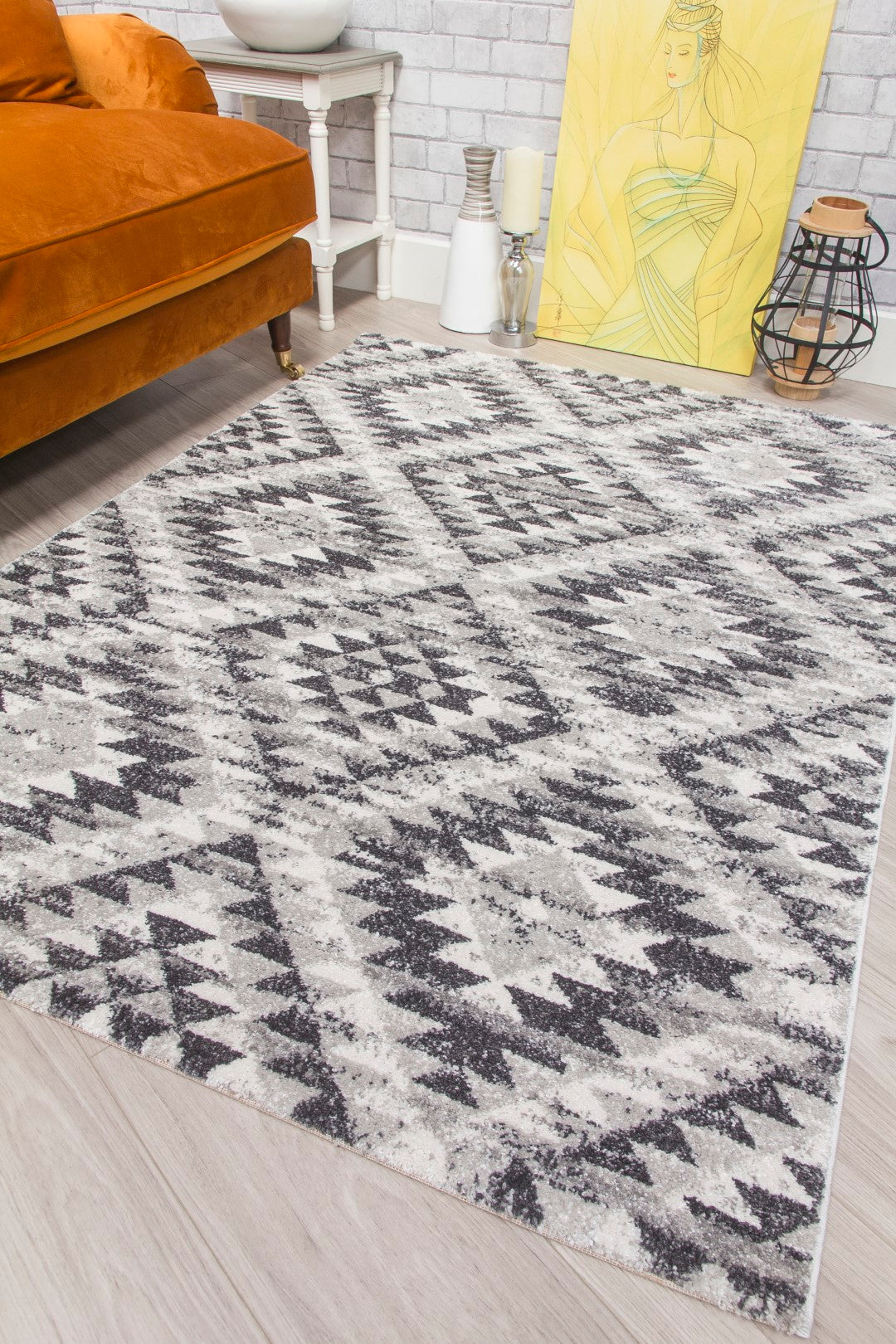 Ardenne Rug Azteca - Grey