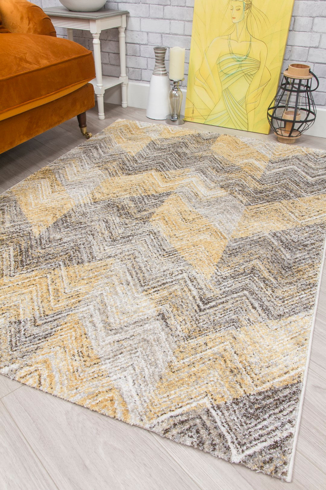 Ardenne Rug Chevy - Ochre