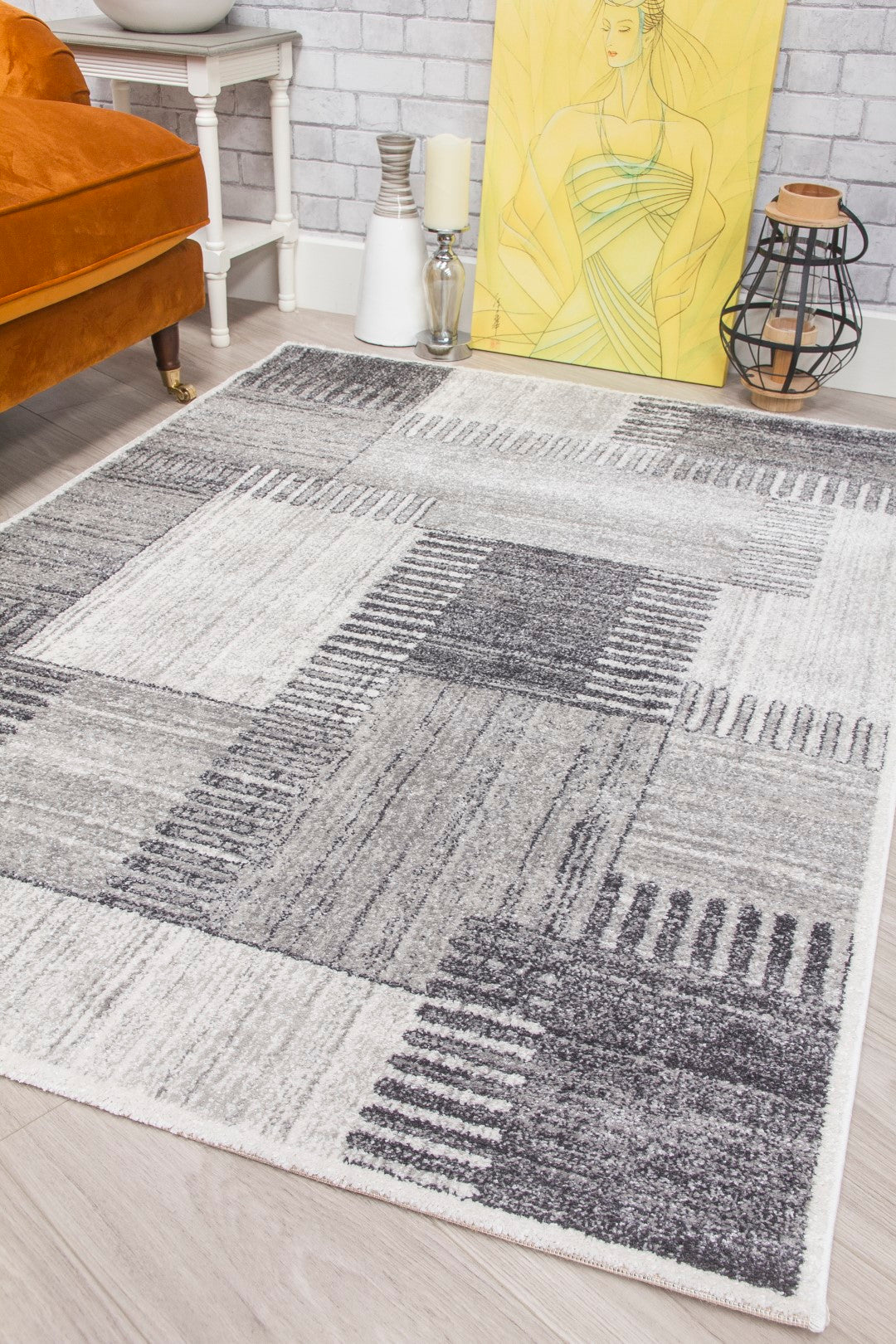 Ardenne Rug Deco - Grey