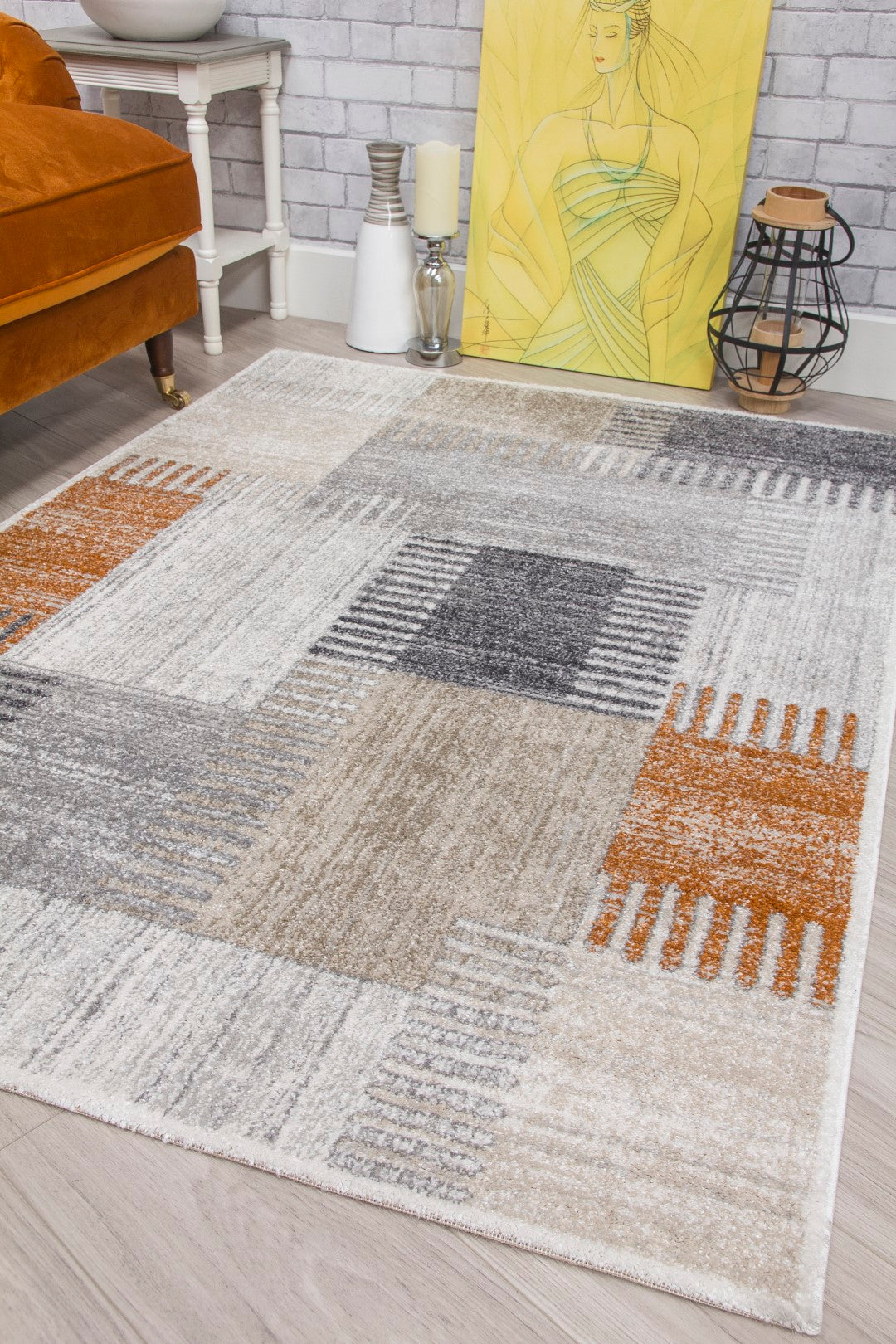 Ardenne Rug Deco - Terracotta