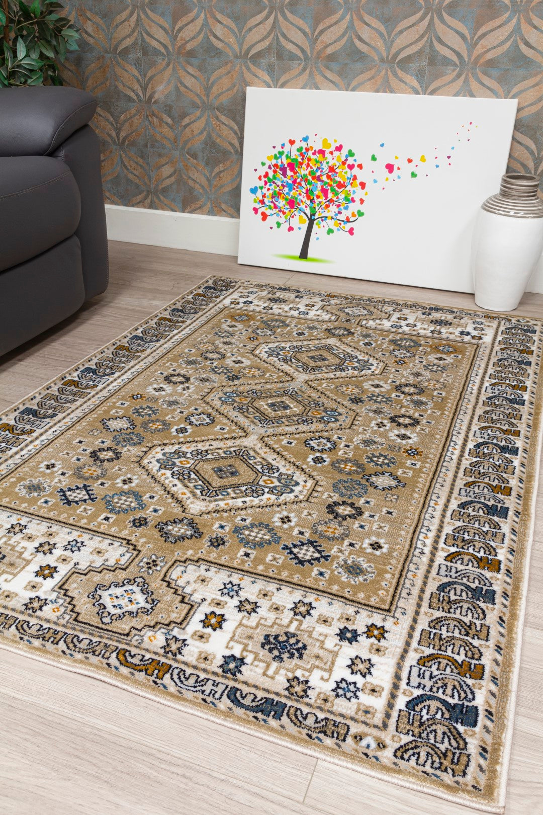 Aziza Range - Katana Rug - Beige