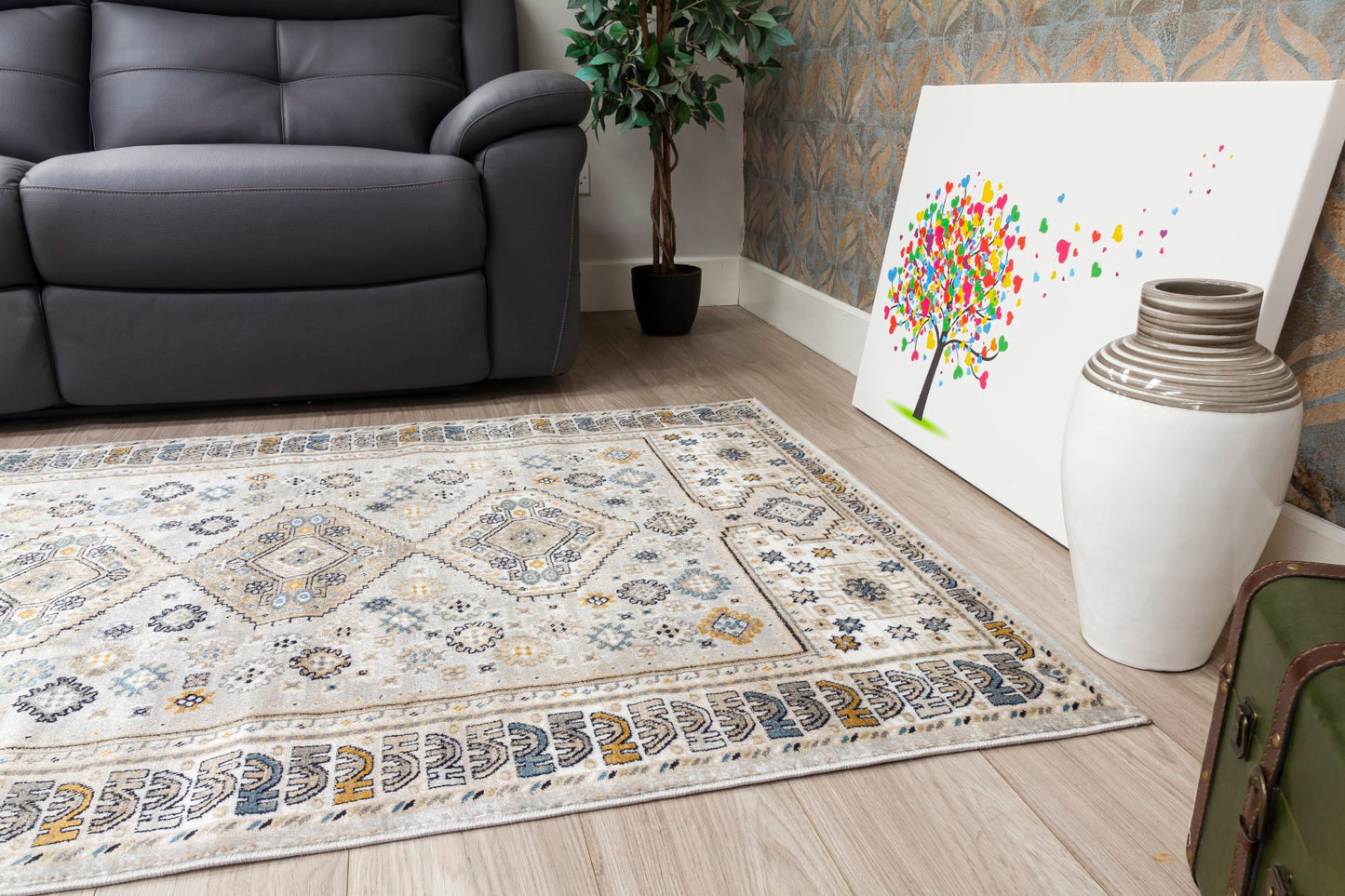 Aziza Range - Katana Rug - Grey