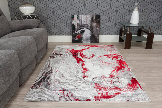 Boutique Rug Range - Vivid - Red