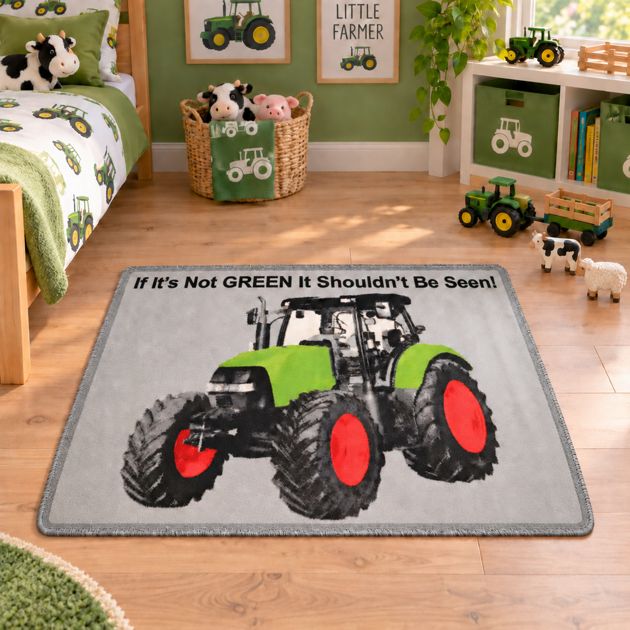 Kids Play Mat - Tractor 2