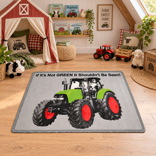 Kids Play Mat - Tractor 2