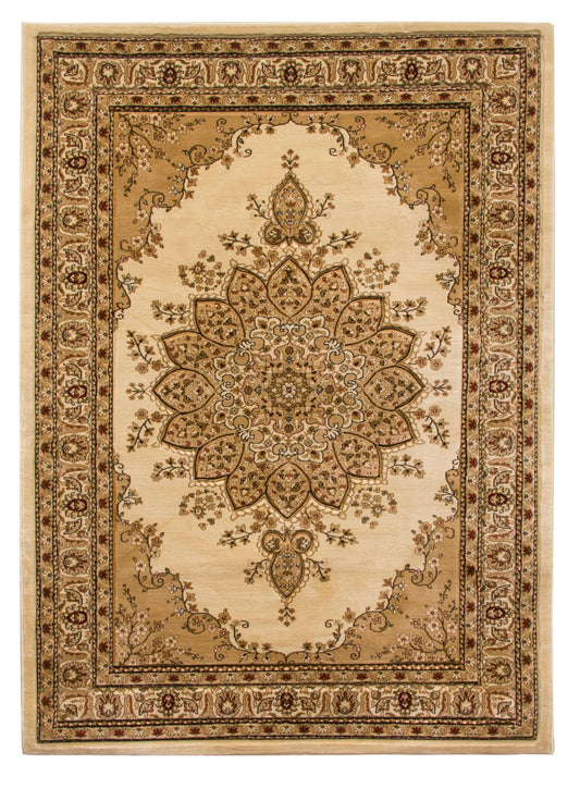 Classique Range - Medallion Rug - Ivory