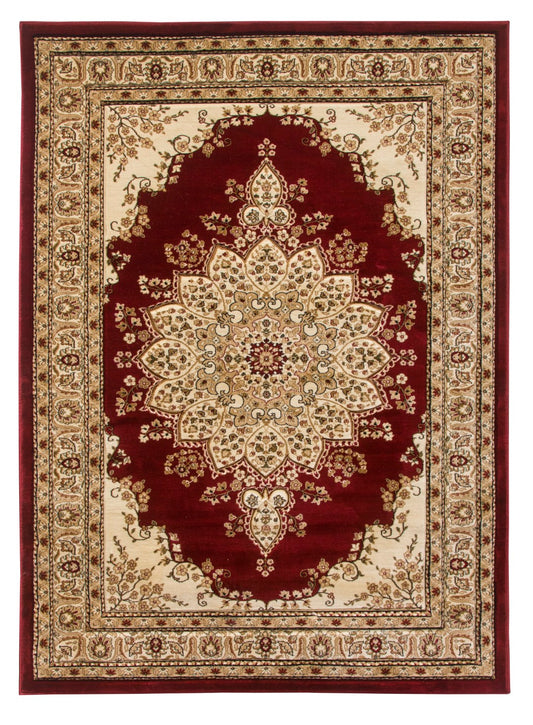 Classique Range - Medallion Rug - Red