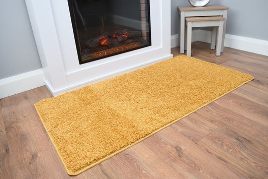 Husky Non Slip Rug - Gold