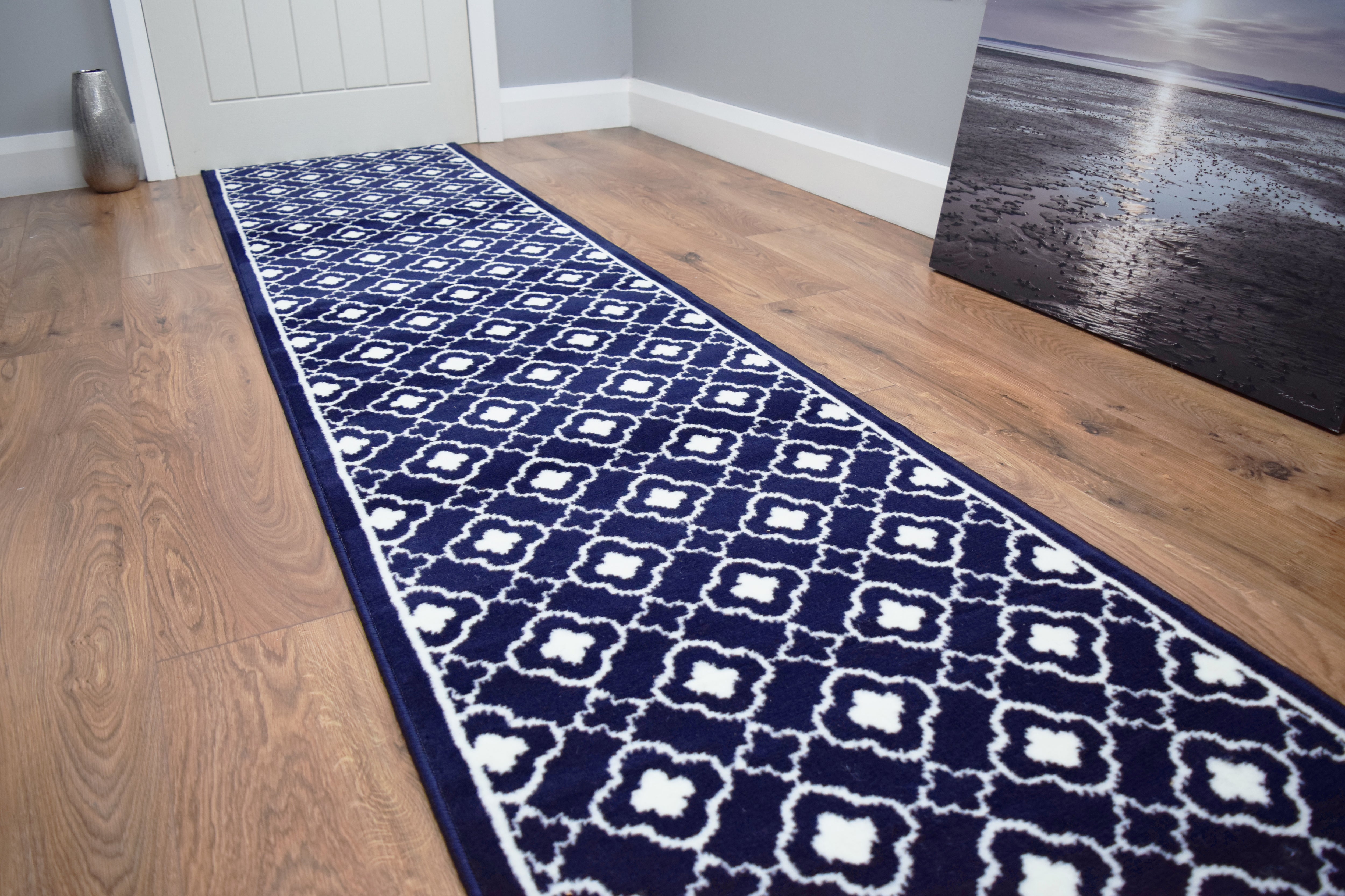 Made To Measure Luna Cloud - Navy – SuperRugStore