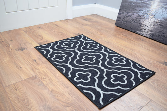 Riviera Club Mat & Runner - Black