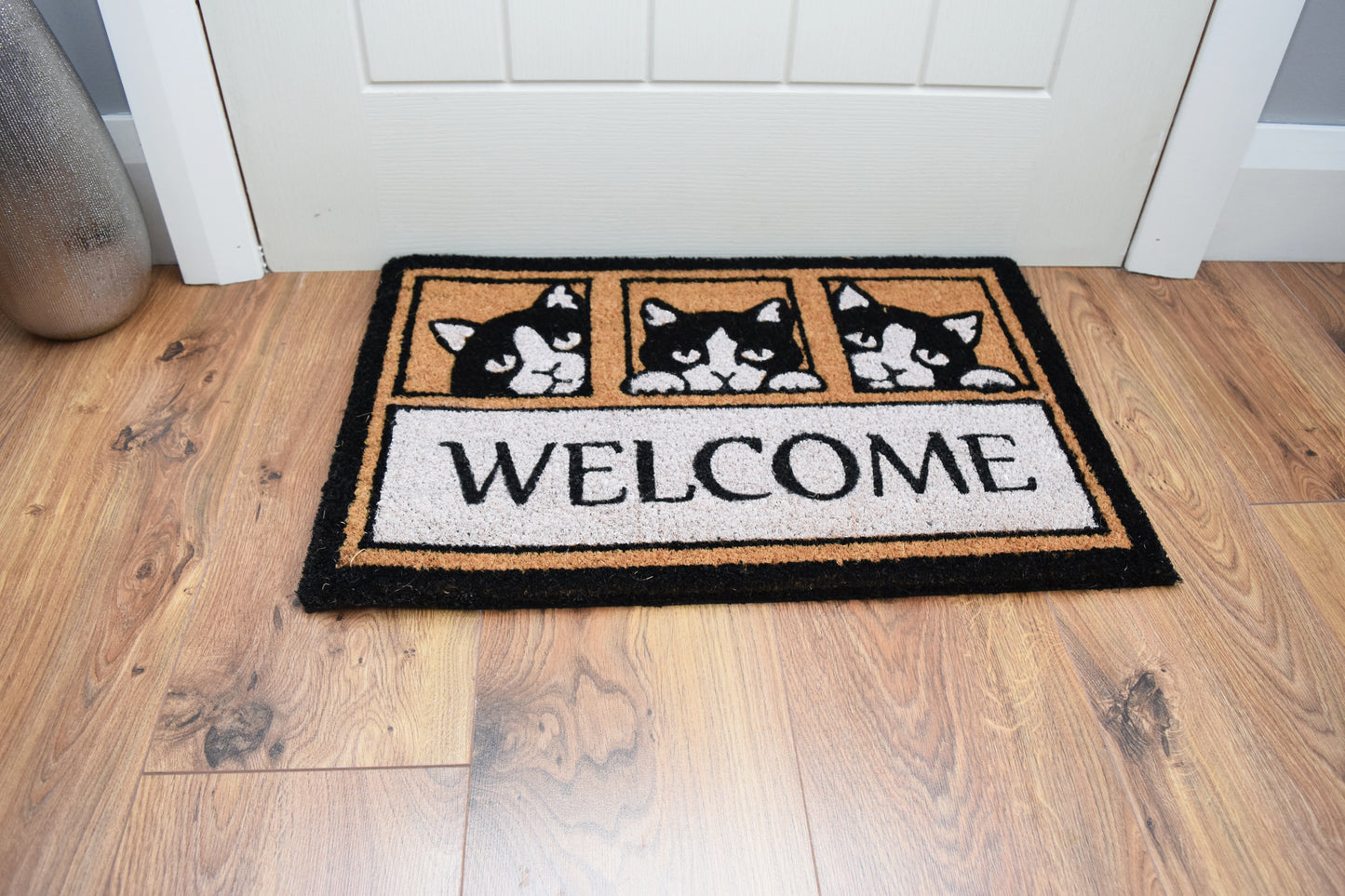 Coir Doormats - Cats Welcome