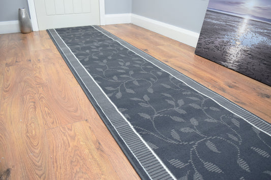 Made To Measure Luna Border Leaf - Grey