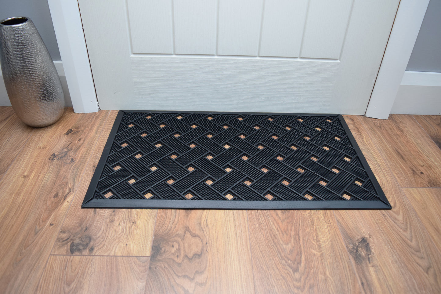 Rubber Indoor & Outdoor Mat - Lattice