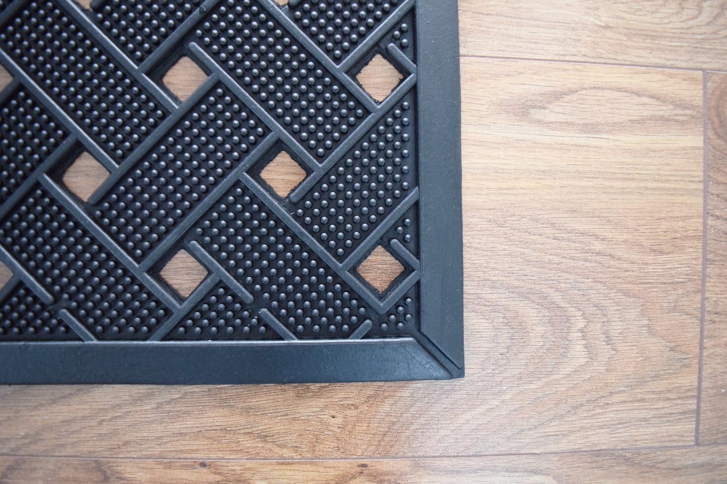 Rubber Indoor & Outdoor Mat - Lattice