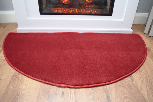 Half Moon - Plain Design - Red