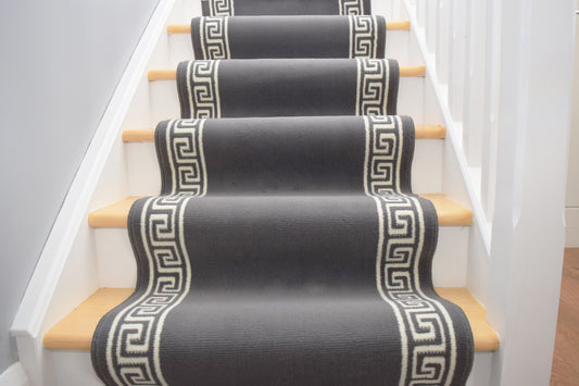 Made To Measure Luna Greek Key - Grey