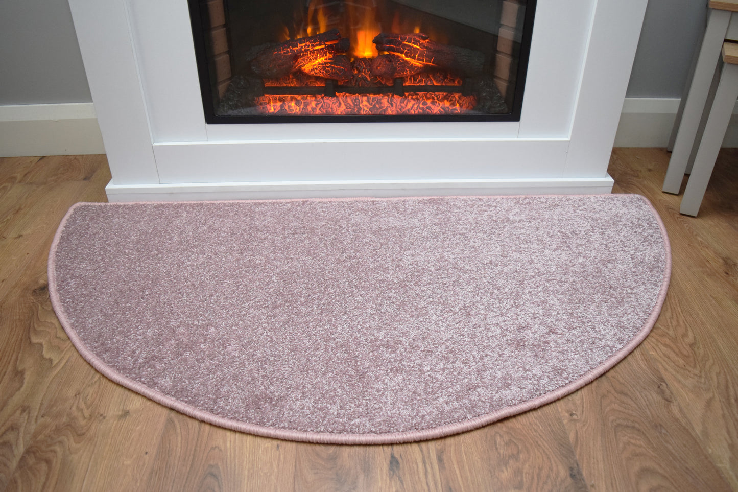 Half Moon - Plain Design - Baby Pink