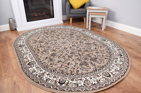 Luna Rug - Oval Range - Classical Beige