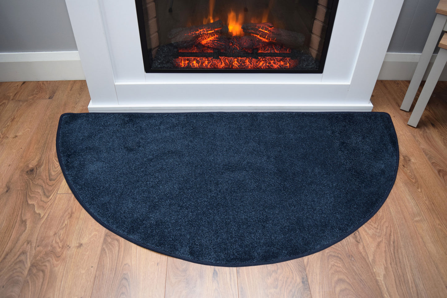 Half Moon - Plain Design - Navy Blue