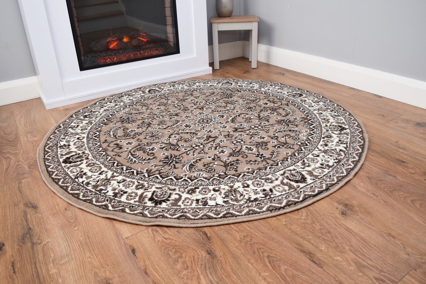 Luna Round Living Room Circle Rug