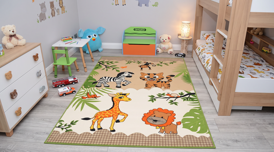 Kids Play Mat  - Animal Mix