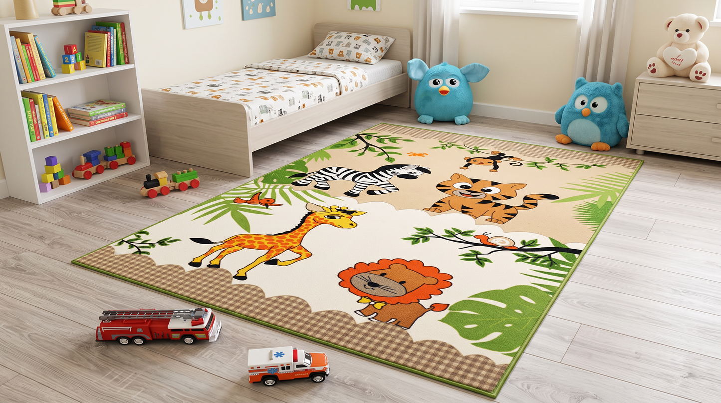 Kids Play Mat  - Animal Mix