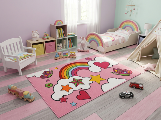 Kids Play Mat - Rainbow