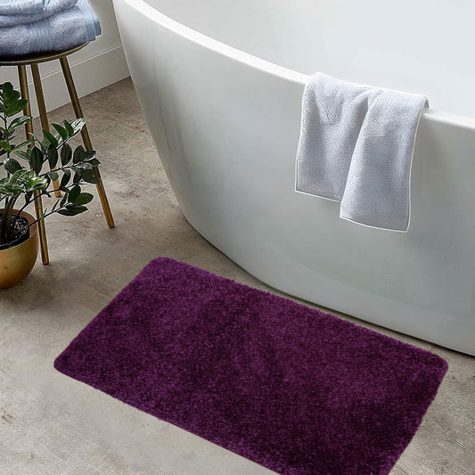 Husky Non Slip Rug - Purple