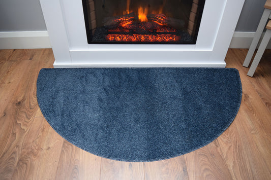 Half Moon - Plain Design - Sapphire Blue