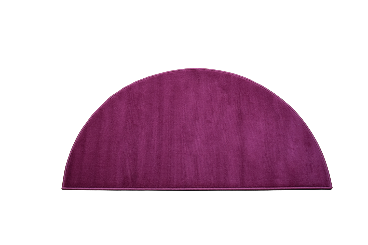 Luna Half Moon Rug - Plain - Purple