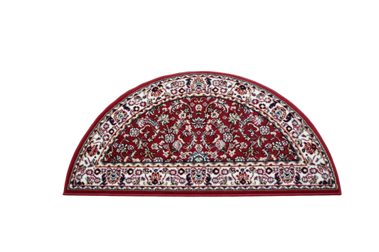Luna Half Moon Rug - Classical - Red