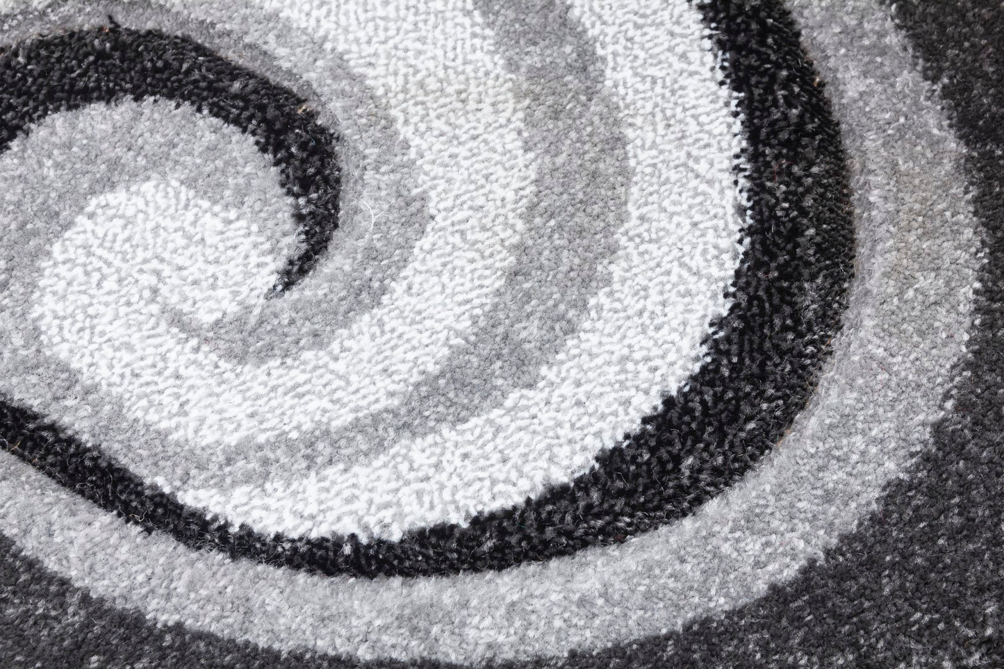 Samba Range - Spiral Rug - Grey