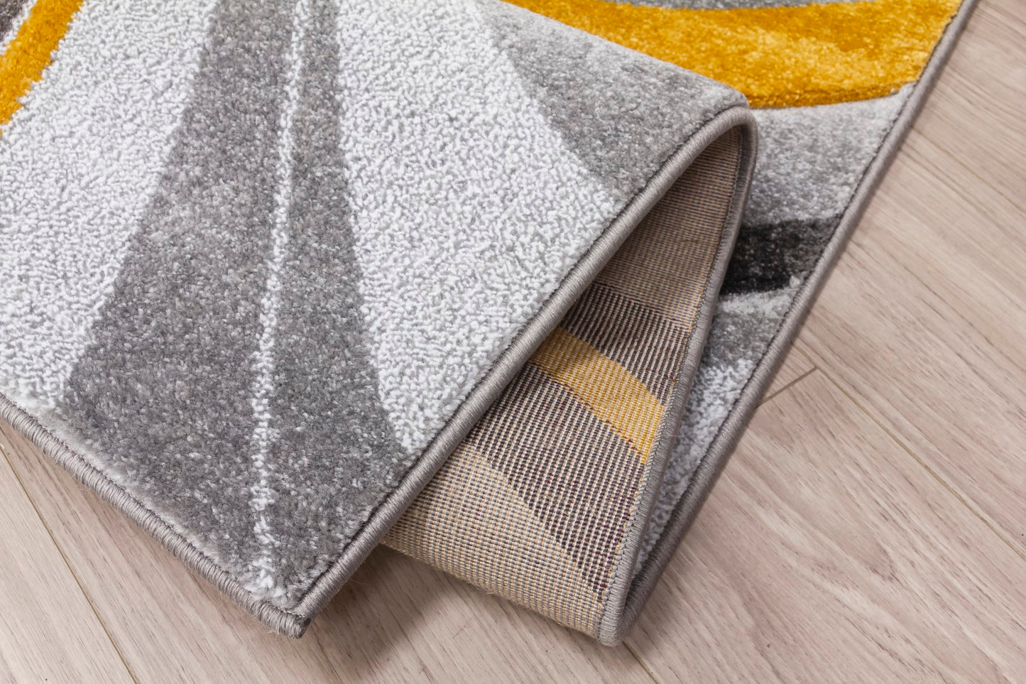 Samba Range - Spiral Rug - Grey | Ochre