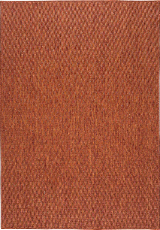 Brussel's Collection - Inside | Outside Rug - Plain Terracotta